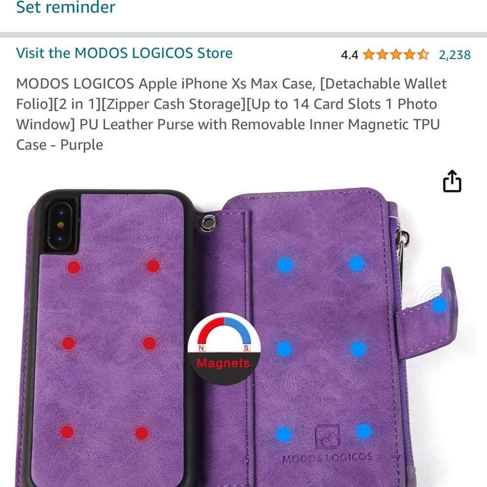 iPhone 10X max case Used